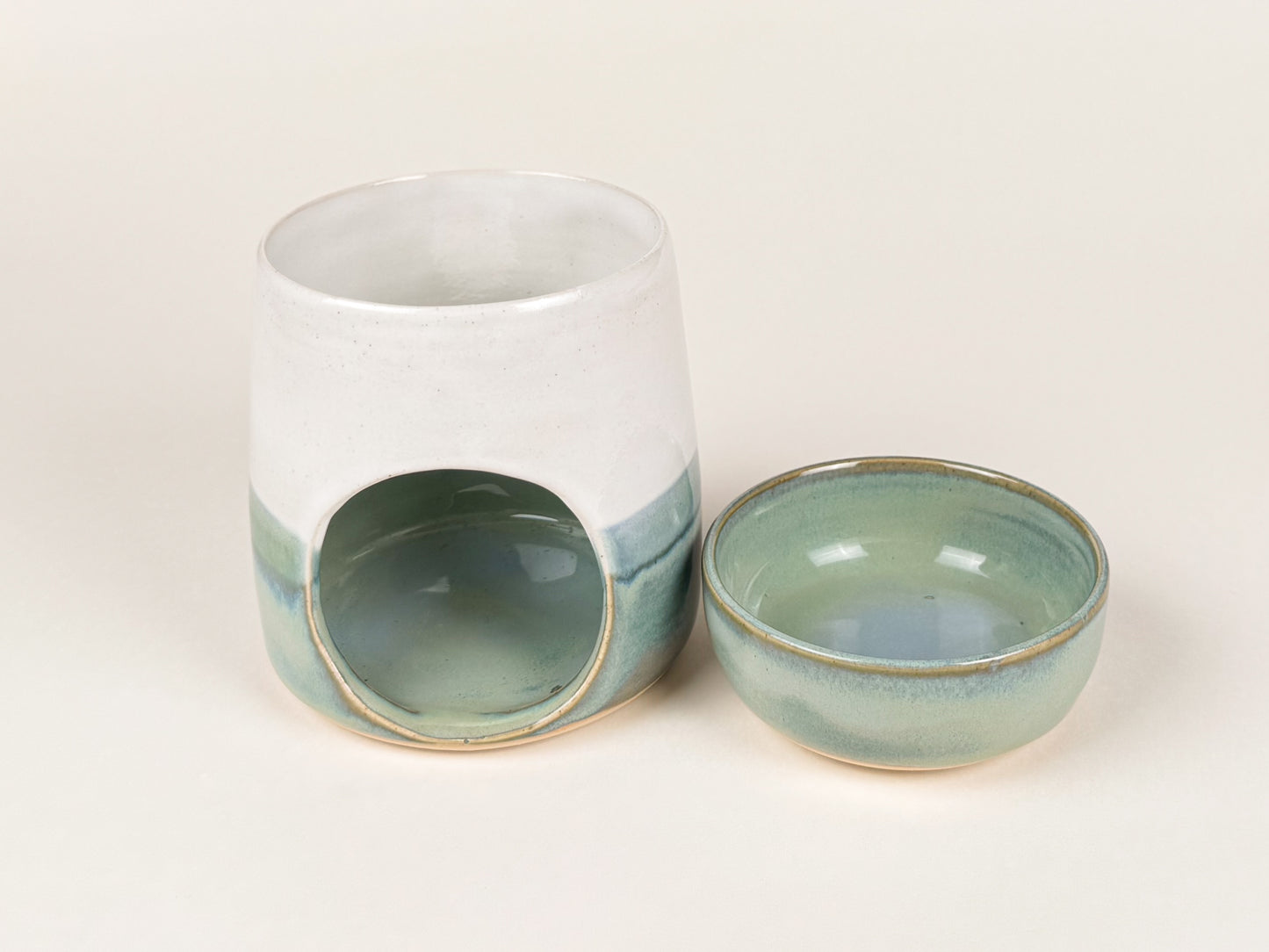 Coastal Glow Ceramic Wax Melt Burner