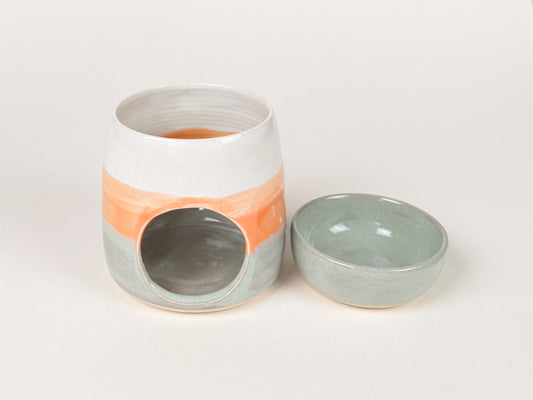 Sunset Glow Ceramic Wax Melt Burner