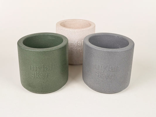 Jesmonite Refillable Candle Holder